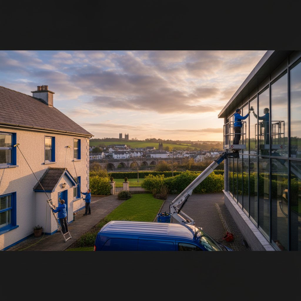 local window cleaning service hero image